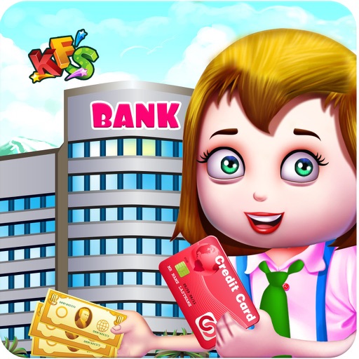 Kids Bank Management Job – Cashier Game icon