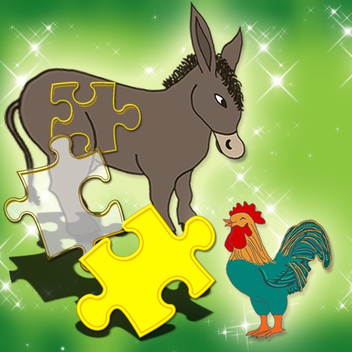 Puzzles Teach The Animals In The Farm