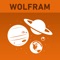 With the Wolfram Planets Reference App, you'll have access to real-time data on the eight major planets in the solar system, as well as dwarf planets and minor planets