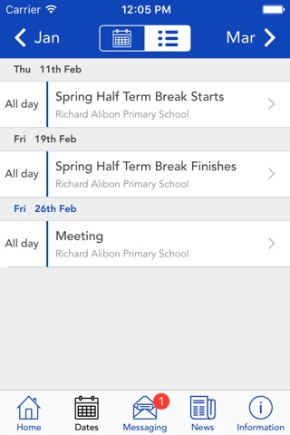Richard Alibon Primary School screenshot 2