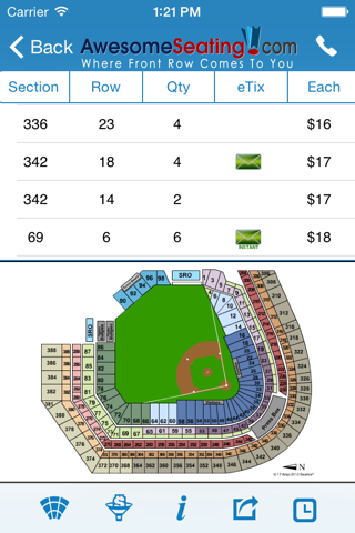 AwesomeSeating - Buy Tickets for Sports, Concerts screenshot 4