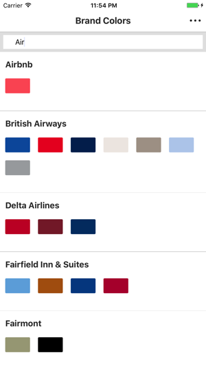 Brand Colors - Collection of Brand Color Codes(圖2)-速報App