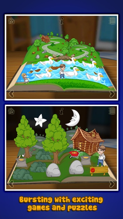 Grimm's Hansel and Gretel ~ 3D Interactive Book