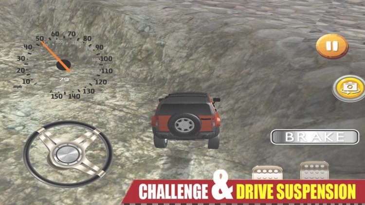 Hight Car Driving Mountain