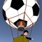 This is a multiplayer online soccer game, allowing two players interacting simultaneously