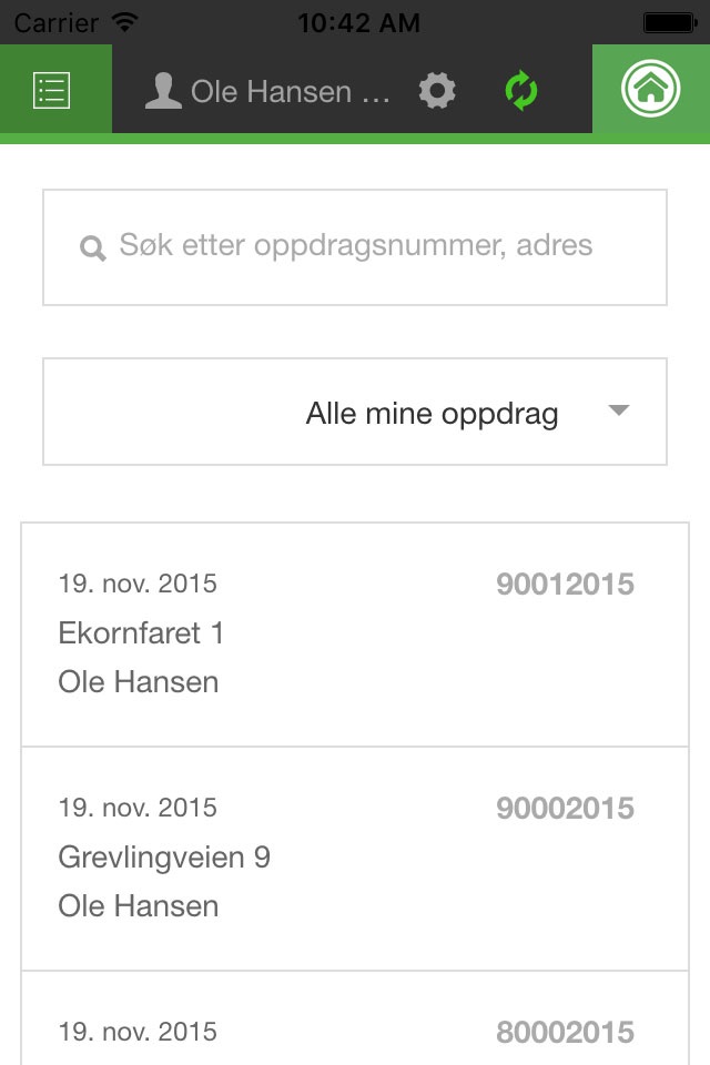 Mitt Hjem screenshot 2