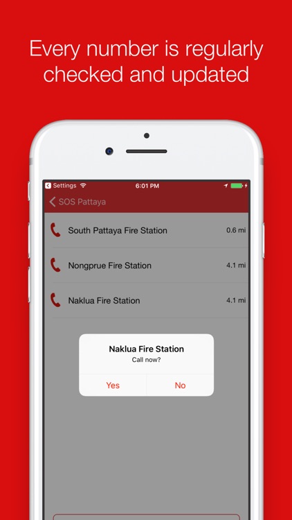 SOS Pattaya - First Aid, Fire Brigade and Police screenshot-4
