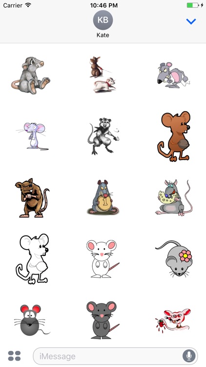 Rat Sticker - Collection Of Stickers