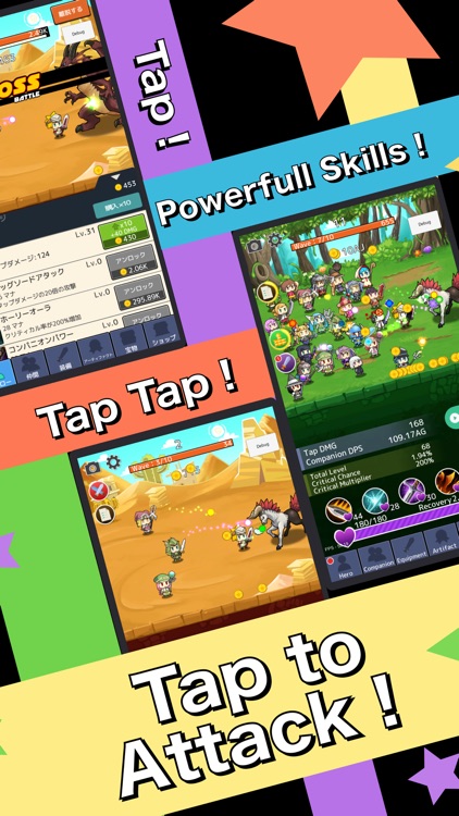 Tap Heroes! screenshot-0