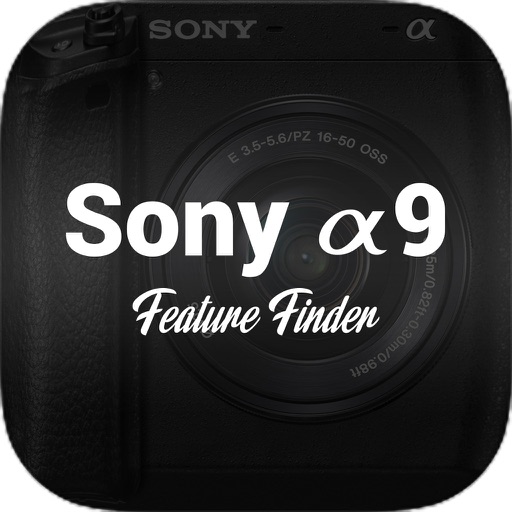 Feature Finder For Sony a9 iOS App