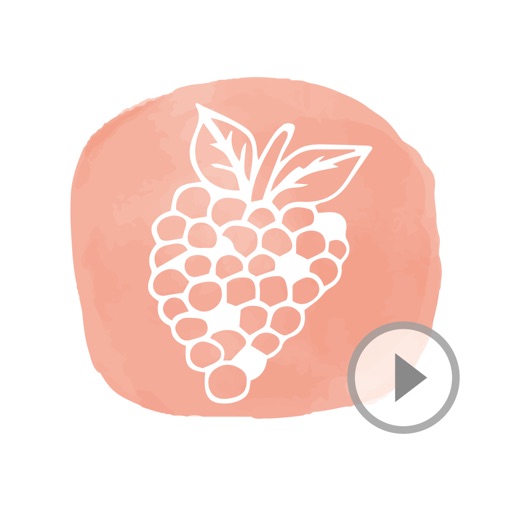 Animated Cute Fruit Stickers