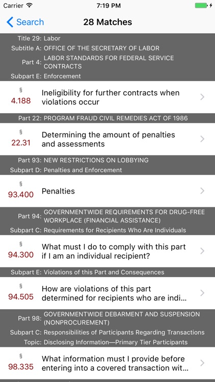 29 CFR - Labor (LawStack Series) screenshot-4