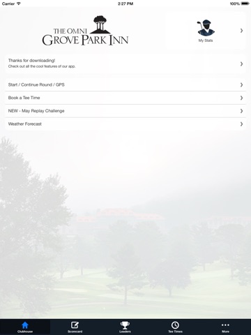 The Omni Grove Park Inn Golf screenshot 2