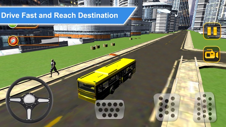 Airport Staff Bus Simulation