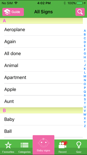 Baby Signs for all(圖3)-速報App