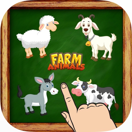 6 in 1 ABC Farm Animals Name Learning Games iOS App
