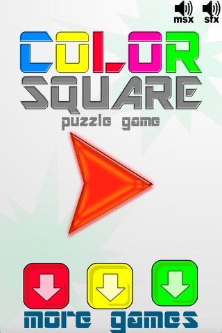 Color Square puzzle game - náhled