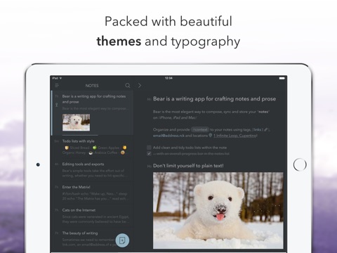 Bear - Markdown Notes screenshot 4