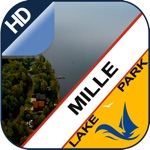 Mille Lacs offline GPS chart for lake  park trail