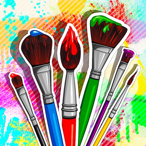 Painting 4 Fun - Coloring Book Icon