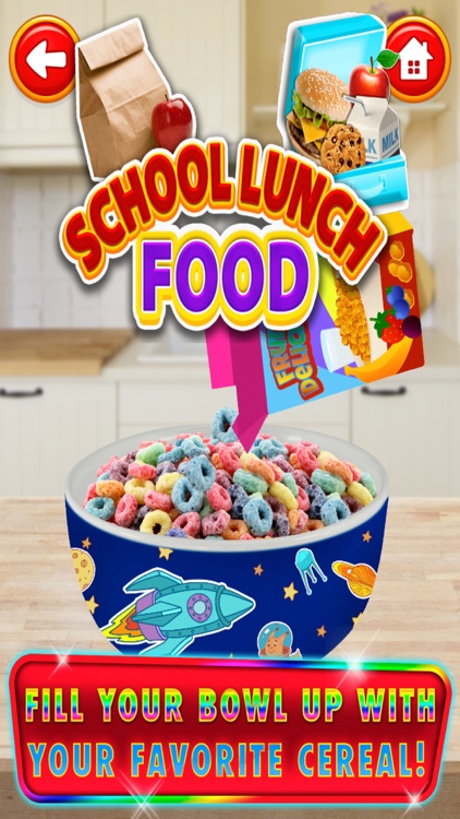 School Lunch Food - School Food & Snack Maker Game screenshot-3