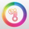 Thermometer shows the current temperature based on your location