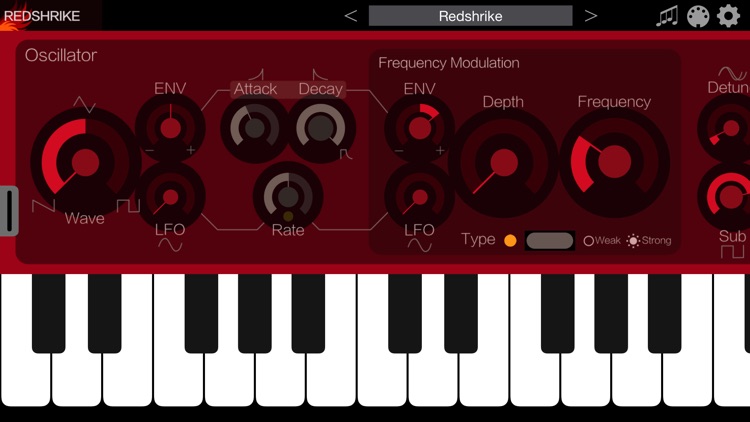Redshrike Synthesizer
