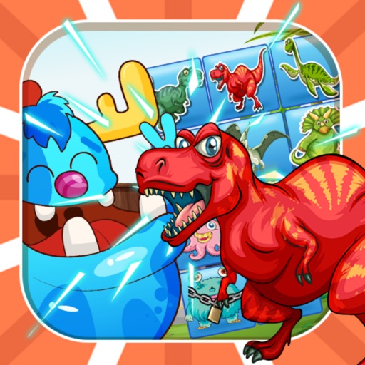 Dinosour And Monster Match 2 iOS App