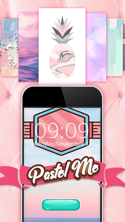 Lock Screen Wallpaper Design in Pastel Pro