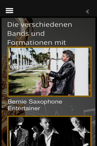 Bernie Saxophone Entertainer screenshot 4