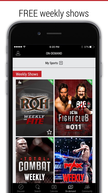 FITE - MMA, Wrestling, Boxing screenshot-3