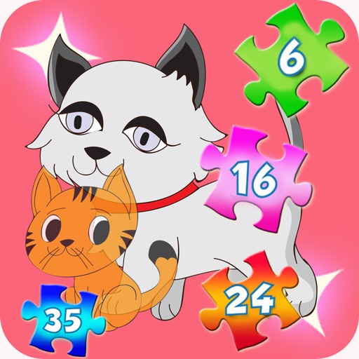 Cute Animals Puzzle - Jigsaw Combine pets icon