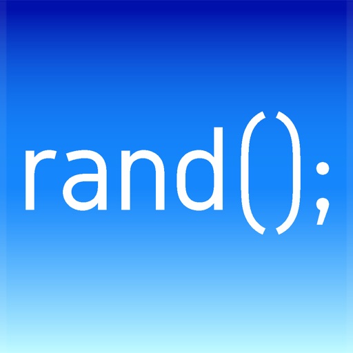 Random Number Generator - RNG iOS App