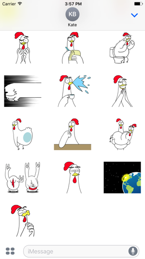 Chicken Bro 8 Sticker Pack(圖3)-速報App