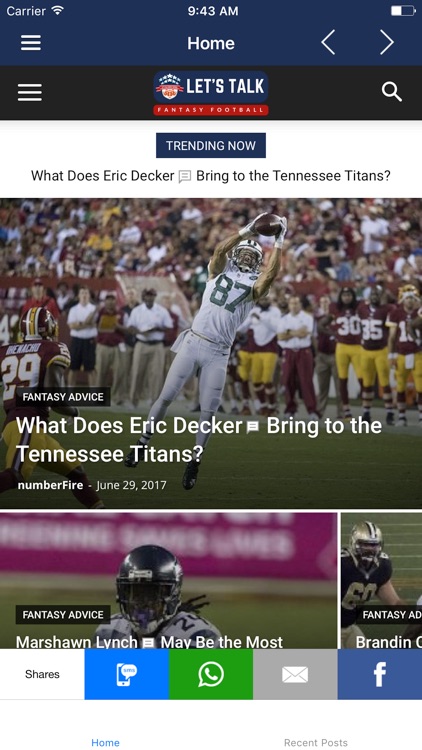 Let's Talk Fantasy Football