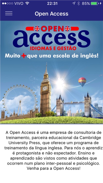 Open Access Idiomas e Gestão