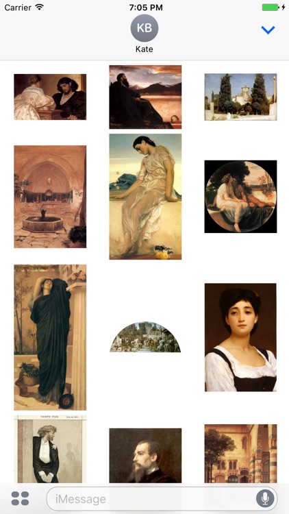 Frederic Leighton Artworks Stickers