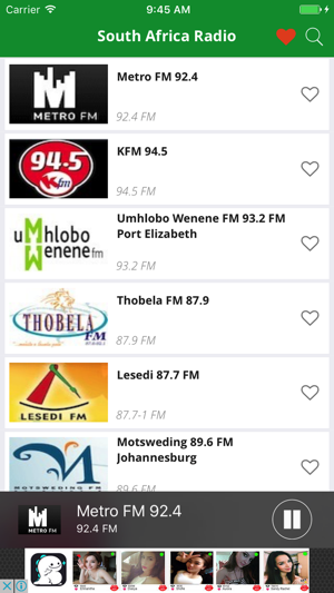 South Africa Radio News, Music, Talk Show Metro FM(圖1)-速報App