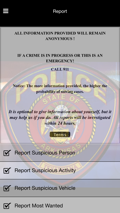 Texarkana Police Department screenshot 2