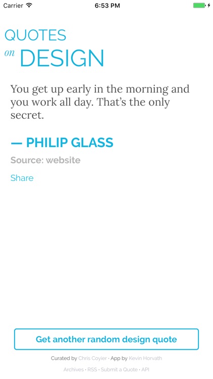 Quotes On Design - Random Curated Design Quotes