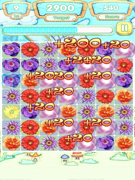 Flower Link Puzzle - Pop & Smash Match Game screenshot 2