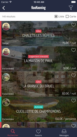 Où dormir? Gîte, Chambre d'hôtes, Bnb - KooKooning(圖2)-速報App