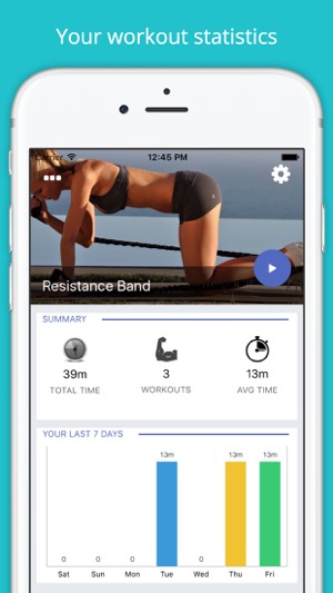 Resistance Band Workout Challenge - Strength(圖1)-速報App