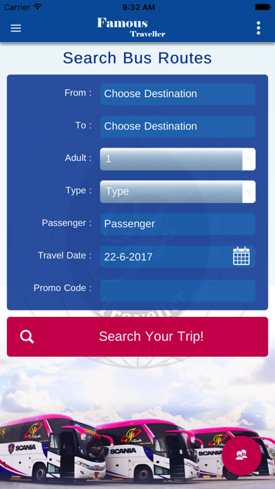 How to cancel & delete Famous Traveller Ticketing from iphone & ipad 1