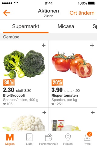 Migros – Einkaufen & Sparen screenshot 3