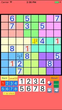 Game screenshot 8x8!? SUDOKU Easy to Difficult hack