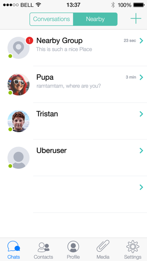 ‎Hoccer – the secure Messenger Screenshot