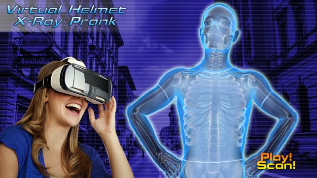 Virtual Helmet X-Ray Prank(圖3)-速報App