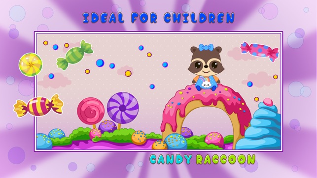 Candy Raccoon: Balloon Games for Kids(圖4)-速報App