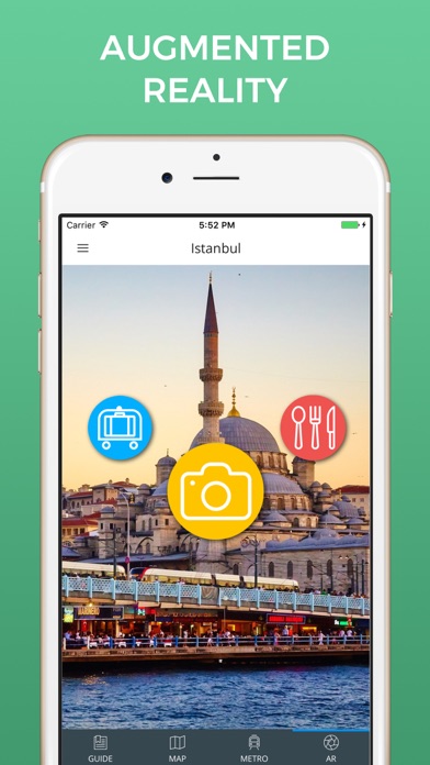 Istanbul Travel Guide with Offline Street Map screenshot 2